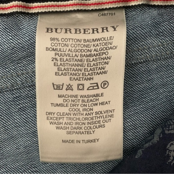 Burberry Women's Blue Boot Cut Jeans - Picture 12 of 13